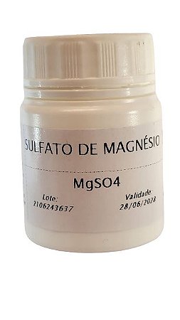 Sulfato de Magnésio