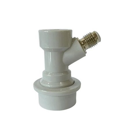 Conector Ball Lock Gás - Rosca 7/16"