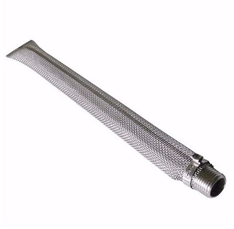 Filtro Bazooka 30cm Inox 304 - 1/2"