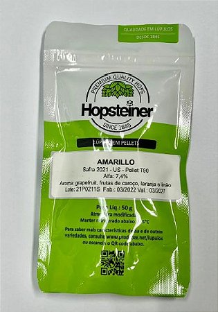Lúpulo Amarillo Hopsteiner - Pellet T90