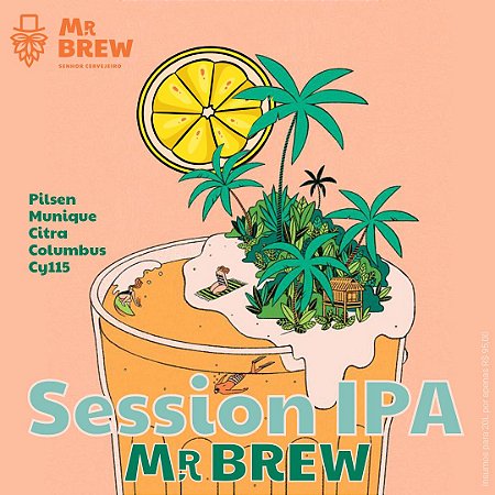 Kit de Cerveja Session IPA - Mr.Brew 20L