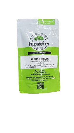 Lúpulo HS Alora Hopsteiner - Pellet T90 Peso:50G
