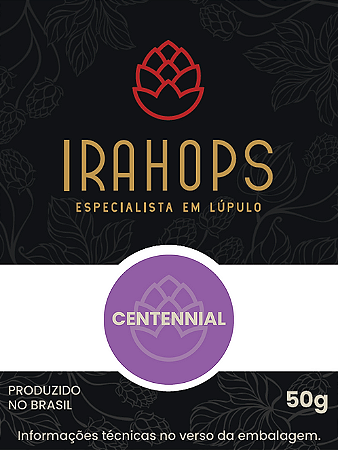 Lúpulo Nacional Centenial - Irahops - 50g