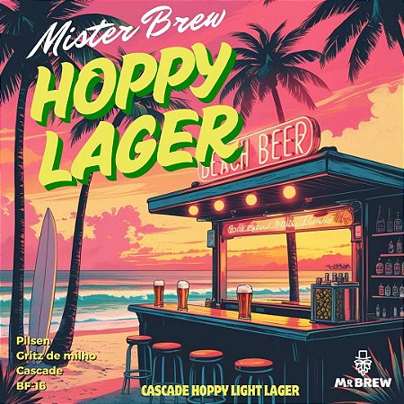 Hoppy Light Lager - Kit 20 Litros