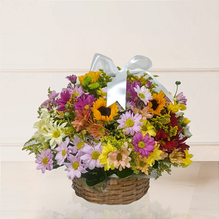 Cesta Paixões Florais