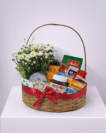 Cesta Café da Manhã Doce Amanhecer