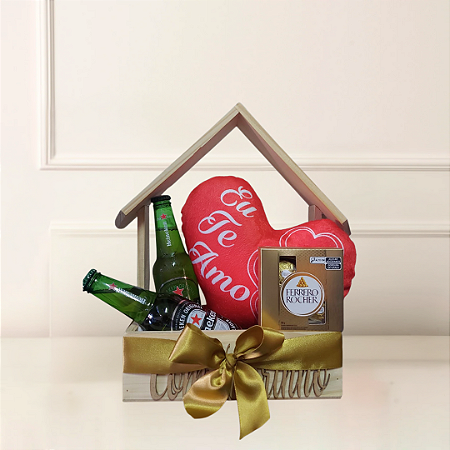 Casinha Love Beer e Chocolate - Heineken