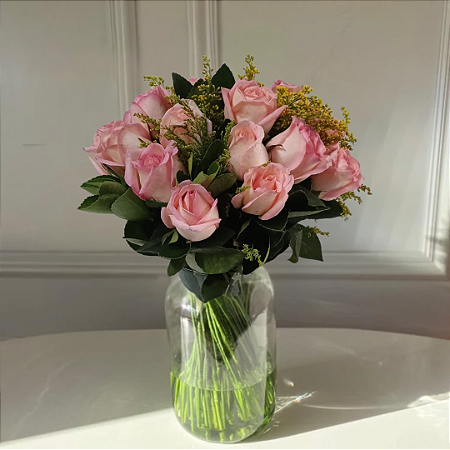 Chamego de 20 Rosas Rosas