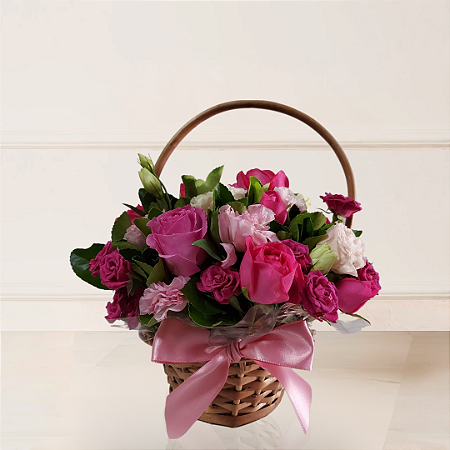 Cesta Pink Love