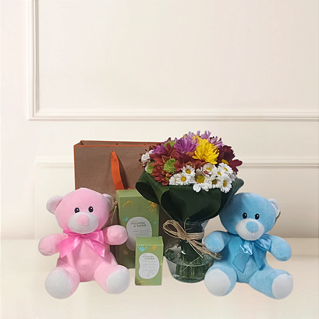 Kit Natura e Flores - Margadiras e Natura Mãe e Bebê