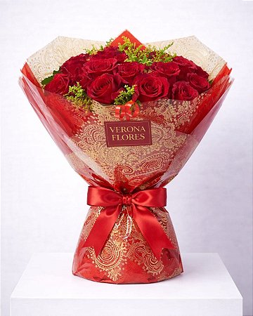 Buquê Paixão Vermelha Premium
