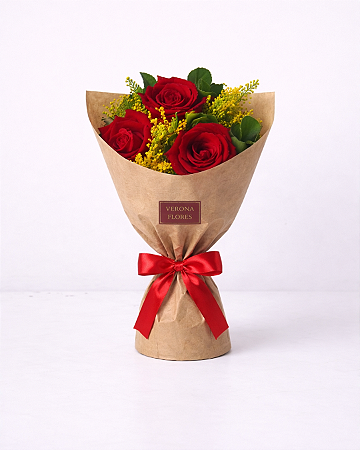 Mini Buquê Paixão Clássica