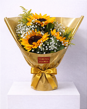 Buquê Luz Dourada