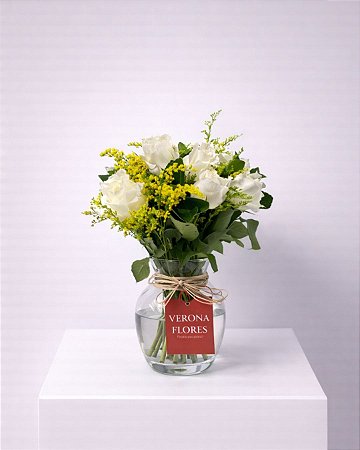 Arranjo Serenidade Branca