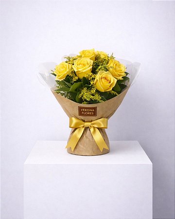 Buquê Encanto Amarelo PP