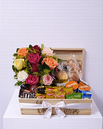 Cesta Jardim Com Amor