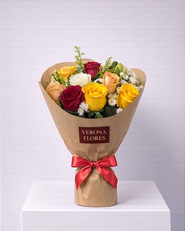 Buquê Elegância em Cores