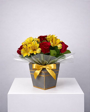 Arranjo Charme Dourado