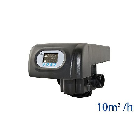 Válvula Runxin Aut. Abrand. N74 A1 (63510) - 10 M³/H, Completa Tempo/Topo In/Out 2" B-4"  Tubo-1 E 1/2" Dreno-1" Bivolt