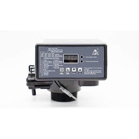 Válvula Runxin Aut. Abrand. F116 Q3 (65605) - 5 M³/H, Simples Volume/Topo In/Out 1" B-2,5"  Tubo-3/4" Dreno-3/4"  Bivolt