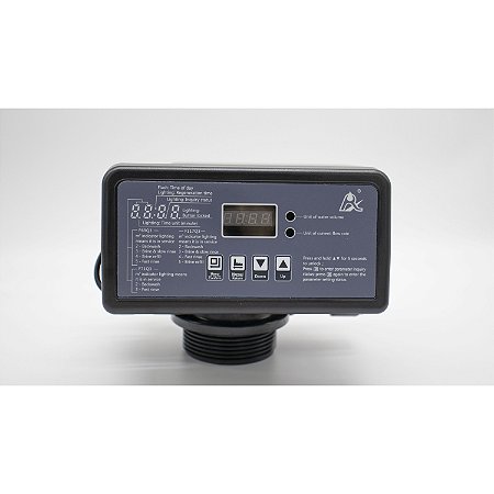Válvula Runxin Aut. Abrand. F117 Q3 (65603) - 3 M³/H, Simples: Volume/Topo In/Out 3/4"B-2,5" Tubo-3/4" Bivolt