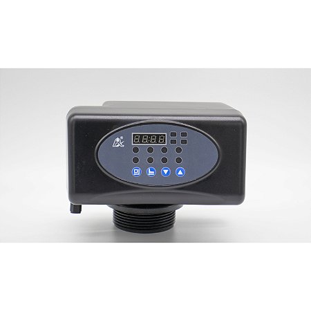 Válvula Runxin Aut. Abrand. F65 P1 (63502P) - 2 M³/H, Padrão; Tempo/Topo In/Out 3/4" B-2,5" Tubo-3/4" Dreno-1/2" Bivolt