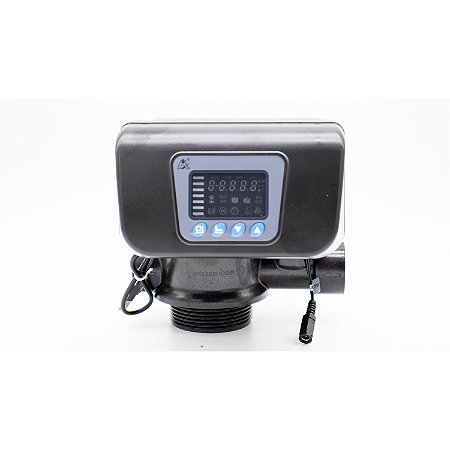 Válvula Runxin Aut. Filtro F67 C3 (53604) - 4 M³/H, Completa Volume/Topo In/Out 1";B-2,5" Tubo-3/4" Dreno-1" Bivolt