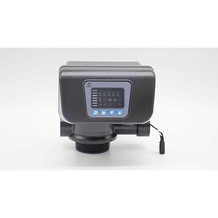 Válvula Runxin Aut. Filtro F67 C1 (53504) - 4 M³/H, Completa Tempo/Topo In/Out 1" B-2,5" Tubo-3/4" Dreno-1" Bivolt