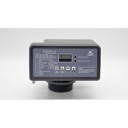 Válvula Runxin Aut. Filtro F71 Q3 (55602) - 2 M³/H, Volume, In/Out 3/4", Dreno 1/2" E Tubo Central 3/4 - Bivolt
