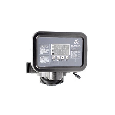 Válvula Runxin Aut. Abrand. F133 A1 (63508) - 8 M³/H, Completa; Tempo/Topo ;In/Out 1 E 1/2";B-4"; Tubo-1 E 1/4"; Bivolt