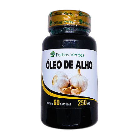 Óleo de Alho 60 cápsulas 250mg