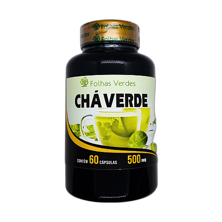Chá Verde 60 cápsulas 500mg