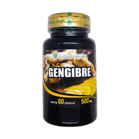 Gengibre 60 cápsulas 500mg