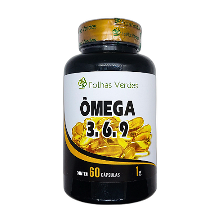 Ômega 3.6.9.  60 cápsulas 1000mg