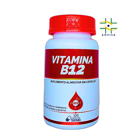 Vitamina B12 Mastigável 120 comp 1000mg