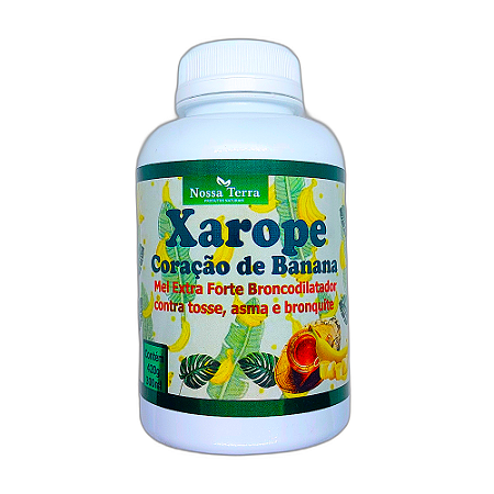 Xarope Mel Coração de Banana 300ml