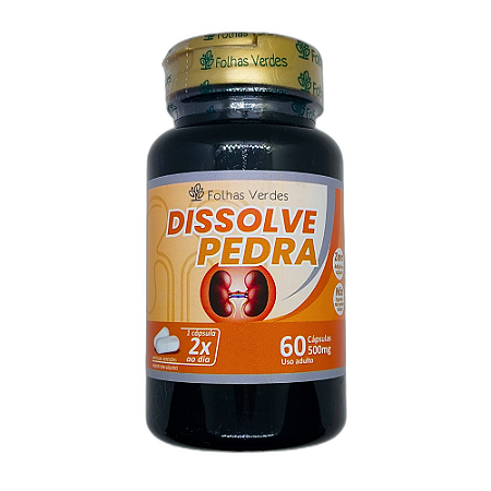 Dissolve Pedra Rins 60 cápsulas 500mg
