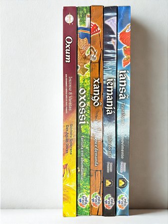 Kit com 5 incensos Orixás