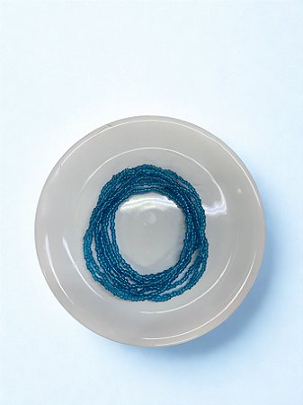 Guia de Miçanga Azul Claro