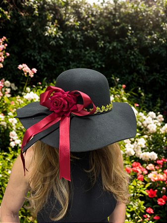 Chapéu Pomba Gira Luxo