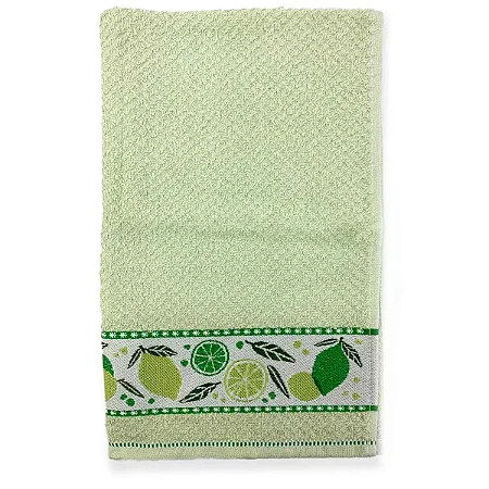 Pano De Copa Dohler Atoalhado Jacquard Vida Liso Limões - 45x70 cm