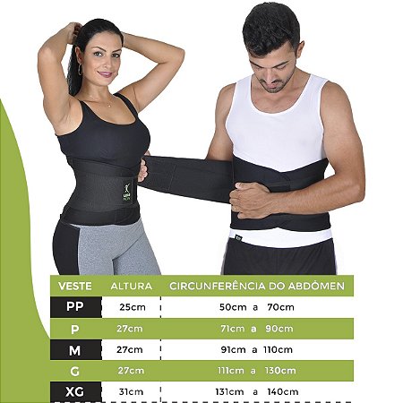 Cinta Térmica Less Now Modela e Queima Gordura Preta