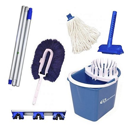 Kit Mopinho Bralimpia Original Facilidade Na Limpeza Casa