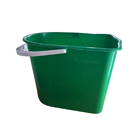 BALDE BRALIMPIA MOPINHO VERDE COM ALCA 12 LTS