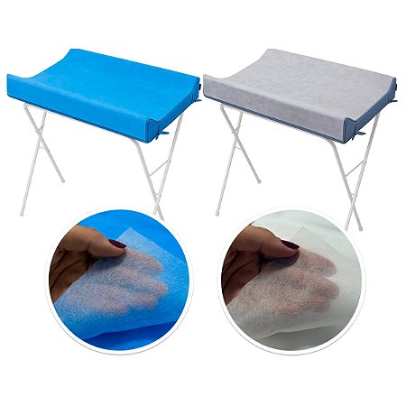 100 LENÇOL TNT PARA TROCADOR DE BEBE SEM ELASTICO 70 CM X 90cm