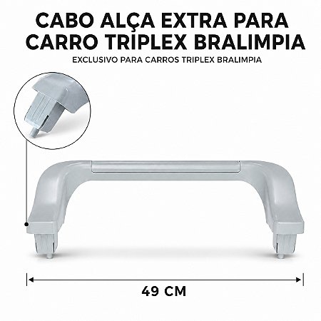 CABO ALCA EXTRA PARA CORRO TRIPLEX BRALIMPIA ORIGINAL