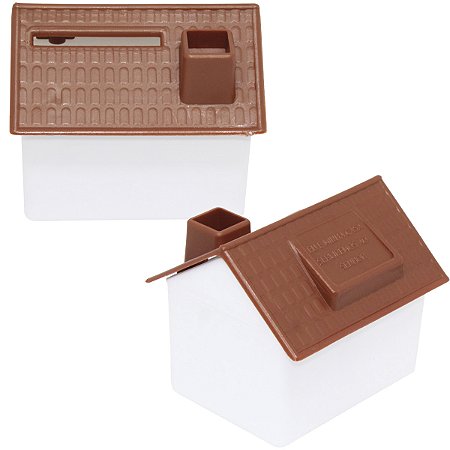 Casinha Cofre para Campanhas Evangélicas Eu e Minha Casa