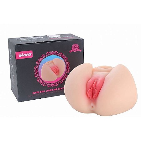Masturbador Masculino Formato de Bunda - Vagina e Ânus - Maig