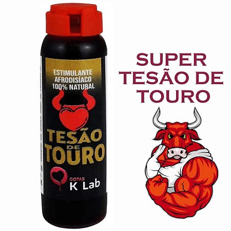 Estimulantes Sexy Drink Tesão de Touro e Tesão de Vaca  - Dose Única
