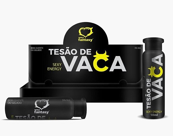 Estimulantes Sexy Drink Tesão de Touro e Tesão de Vaca - Dose Única